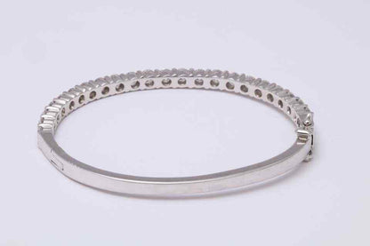 Diamond Bangle for 6 inch wrist