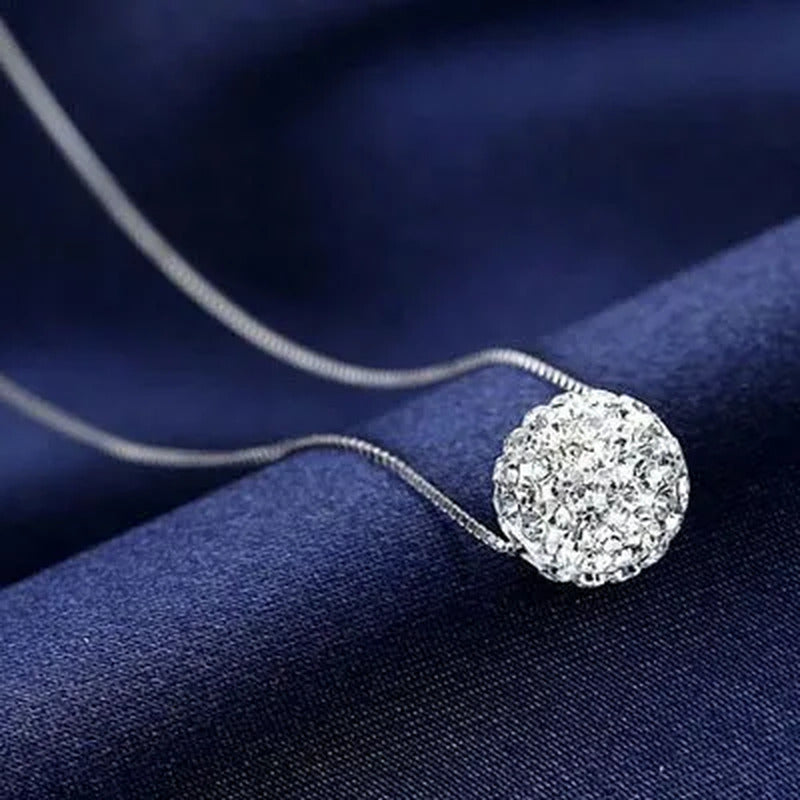 2021 NEW FASHION 1/2 Pcs Fashion Womens Fashion Alloy Ball Pendant Crysta Choker