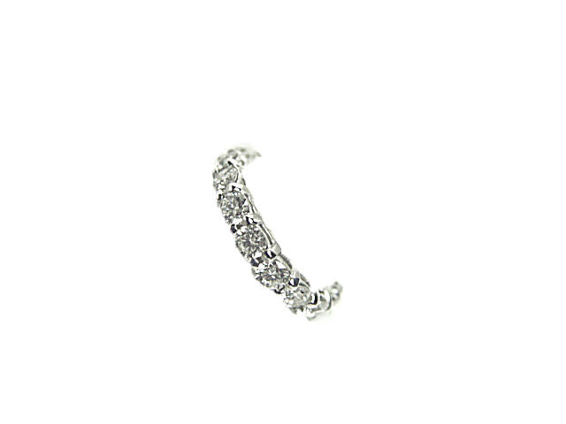 DIAMOND ROUND BR SHAPE ETERNITY SET COMMON PRONG SET DIAMOND BAND RING