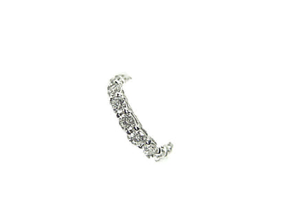 DIAMOND ROUND BR SHAPE ETERNITY SET COMMON PRONG SET DIAMOND BAND RING