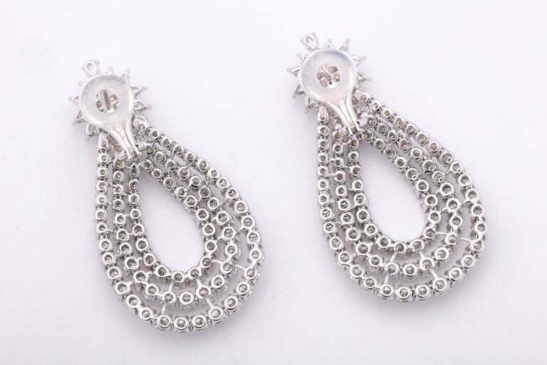 Diamond Drop Earrings