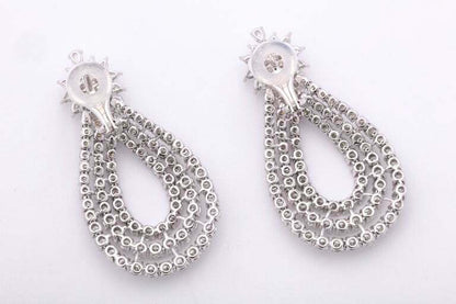 Diamond Drop Earrings