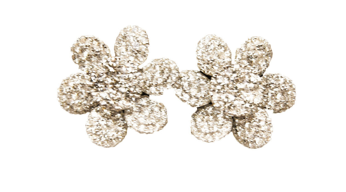 DIAMOND FLOWER EARRING