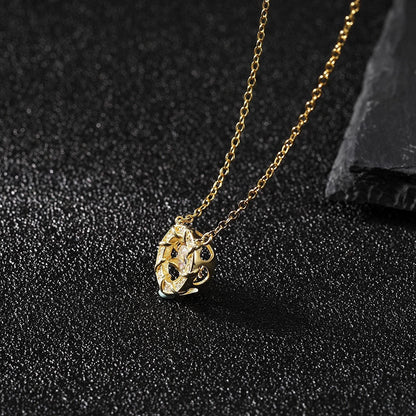 Moissanite Diamond Necklaces for Women,Dancing Heart Pendant Necklaces,925 Sterl