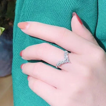 Fashion Women Wedding Band 925 Sterling Silver Horse Eye Diamond Jewelry Natural