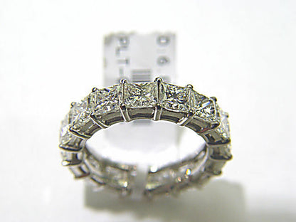 DIAMOND ETERNITY BAND 17 PRINCESS SHAPE DIAMOND ETERNITY BAND