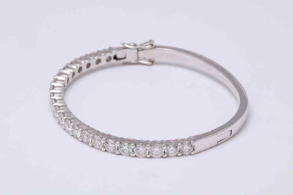 Diamond Bangle for 6 inch wrist