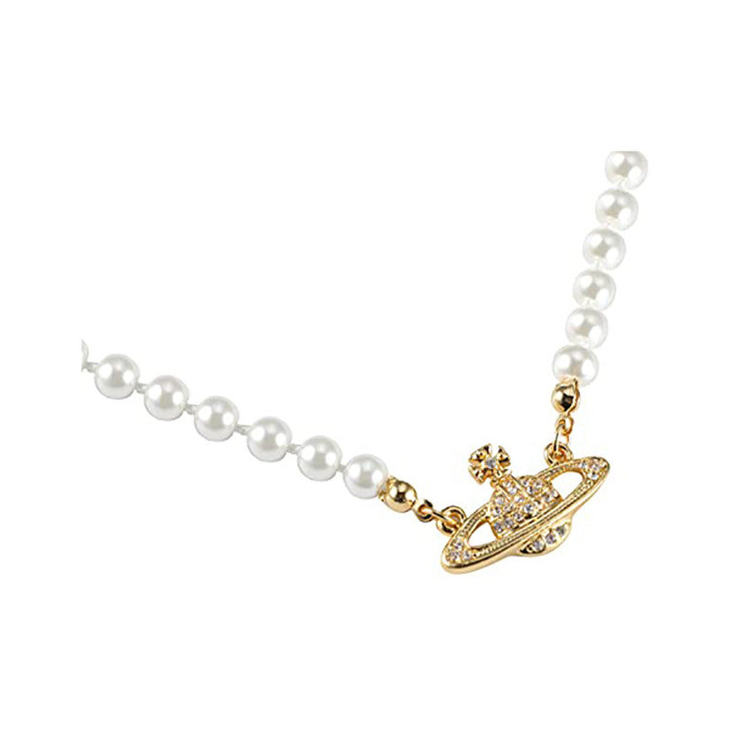 Elegant Temperament Flashing Diamond Pendant Necklace
