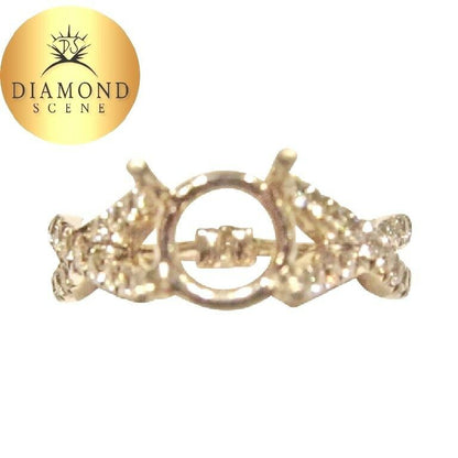 DIAMOND SWIRL SETTING