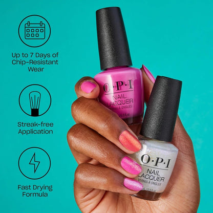 Nail Lacquer Bubble Bath | Sheer Nude Pink Crème Chip Resistant Nail Polish | Vegan, Fast Drying, Streak Free
