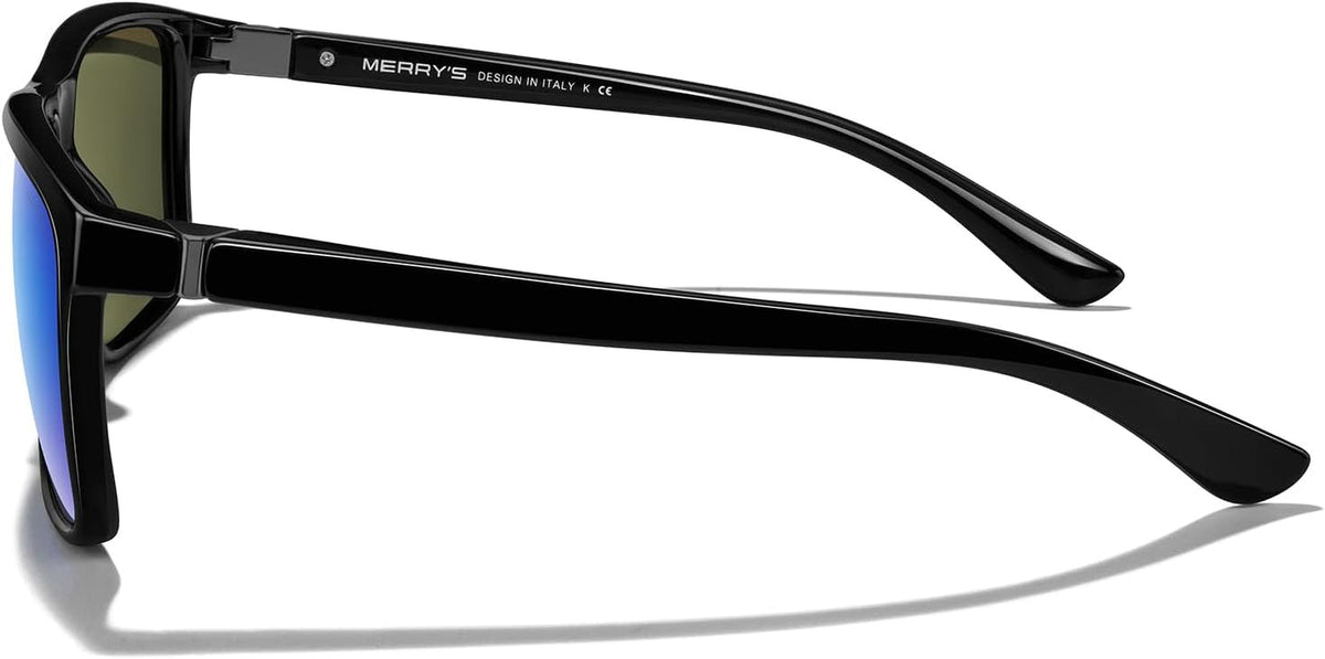 Rectangular Polarized Sports Sunglasses for Men Women Cycling Driving Fishing UV400 Protection S8225
