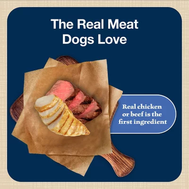 Blue Buffalo Blue Bits Chicken and Beef Variety Pack, Soft-Moist Training Treats, 2 Ct., 11 Oz.