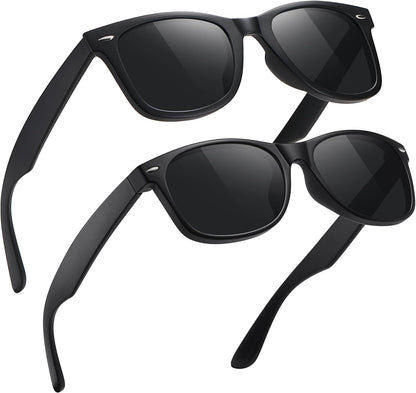 Polarized Sunglasses for Men Women Classic Retro Sun Glasses for Driving Fishing UV Protection