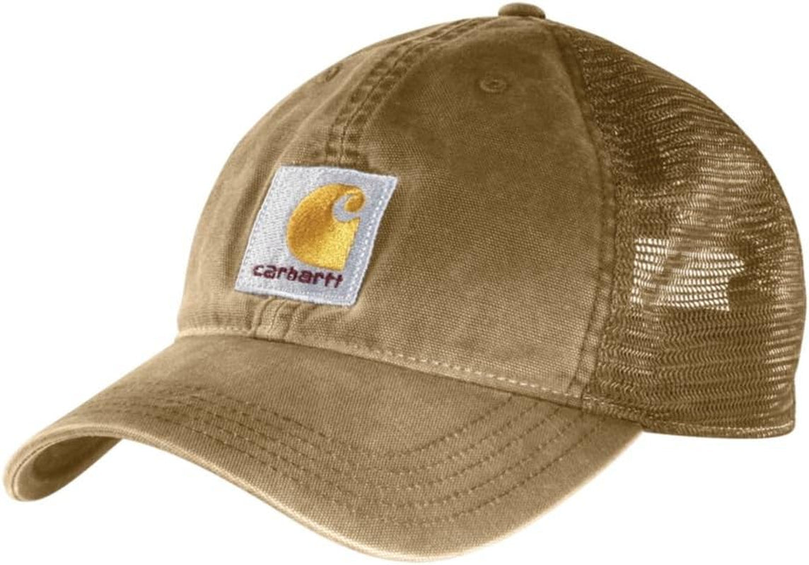 Men'S Canvas Mesh-Back Cap