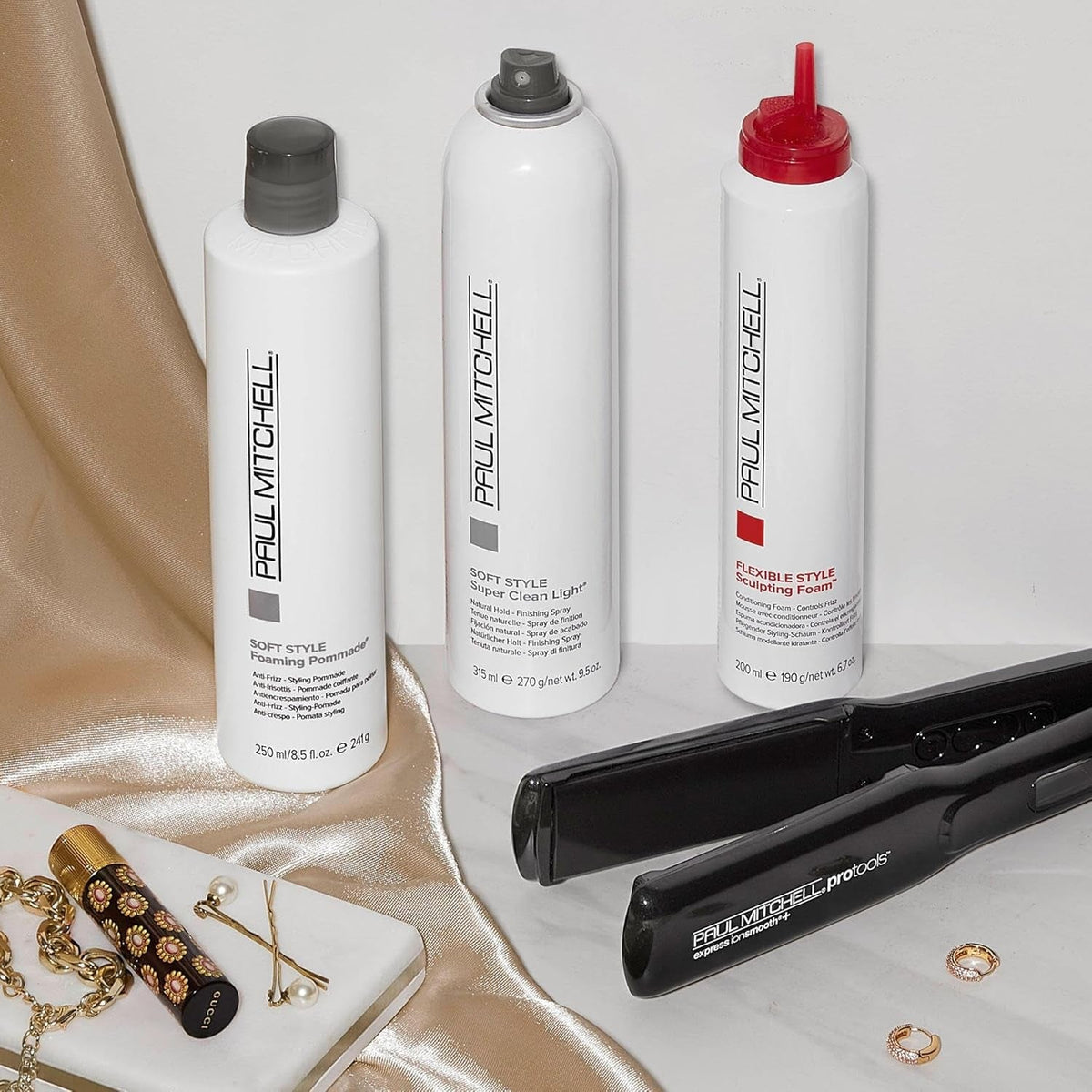 Paul Mitchell Super Clean Light Finishing Hairspray, Natural Hold, Touchable Finish, for Fine Hair, 9.5 Oz.