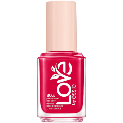 LOVE by  Nail Polish, 80% Plant-based, Salon-Quality, Vegan, White, Blessed Never Stressed, 0.46 Fl Oz