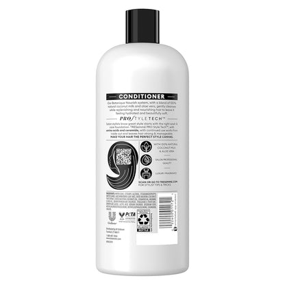 Conditioner Botanique Nourish 4 Pack with 100% Natural Coconut Milk and Aloe Vera 28 Fl Oz