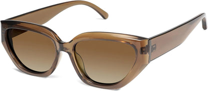 Trendy Cute Cat Eye Polarized Sunglasses for Women Fashion Cateye Womens Sunnies SJ2237