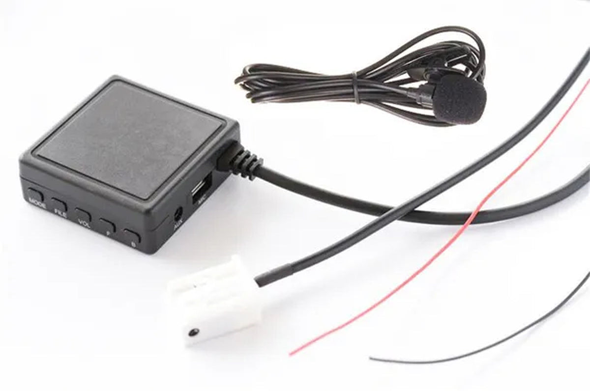 Car Audio AUX Cable Adaptor + MIC for Mercedes Benz W169 W245 W203 W209 Radio 1X