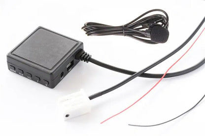 Car Audio AUX Cable Adaptor + MIC for Mercedes Benz W169 W245 W203 W209 Radio 1X