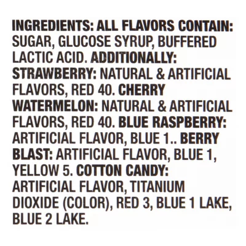 Push Pop Variety Pack Candy, 0.5 Oz., 24 Ct.
