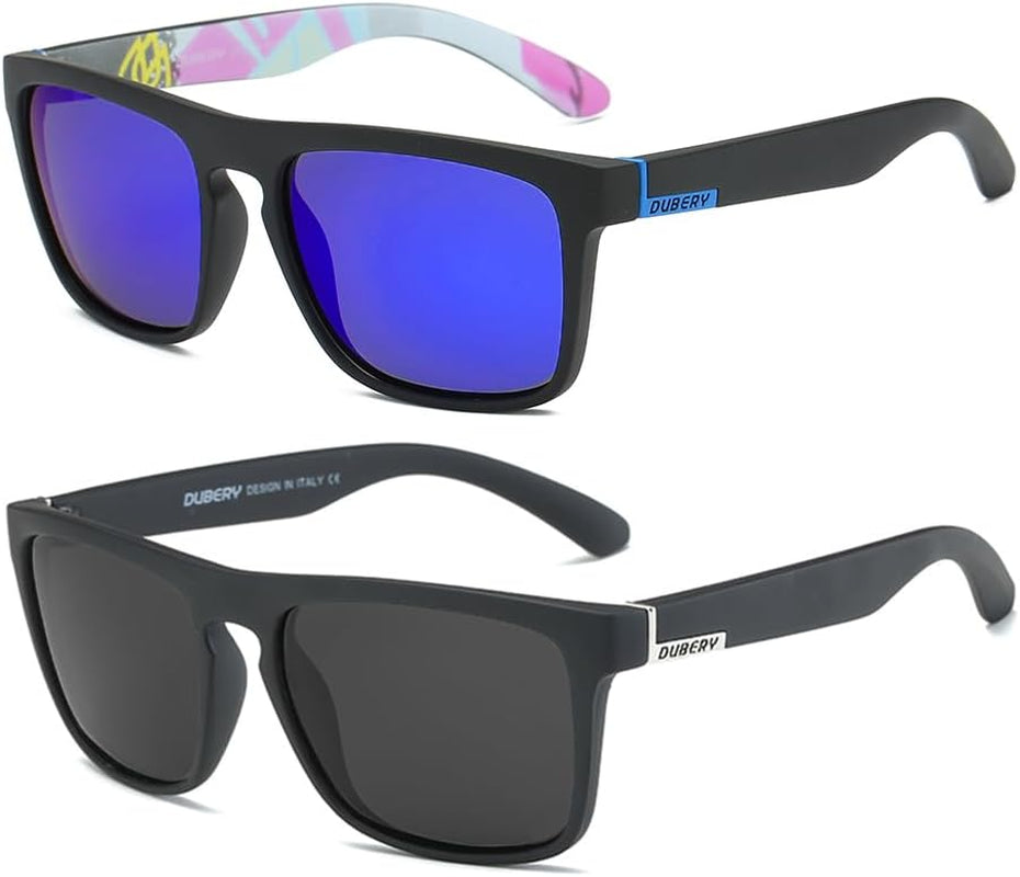 Classic Polarized Sunglasses for Men Women Retro 100% UV Protection Driving Sun Glasses D731
