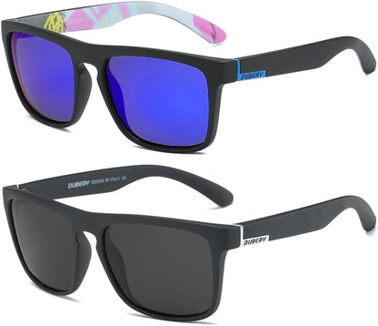Classic Polarized Sunglasses for Men Women Retro 100% UV Protection Driving Sun Glasses D731