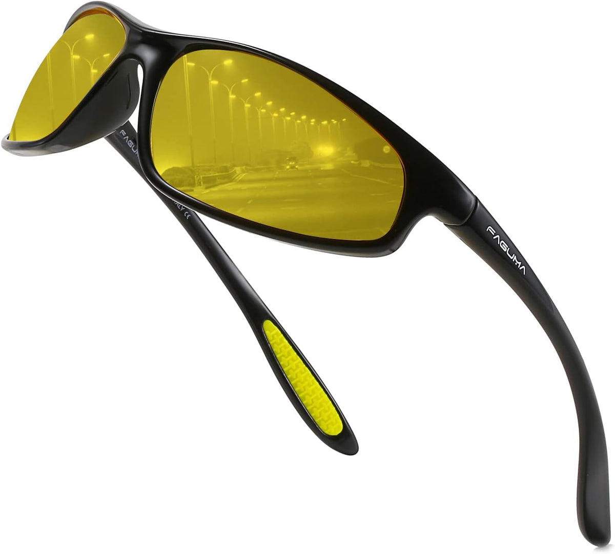 Polarized Sports Sunglasses For Men Cycling Driving Fishing 100% UV Protection
