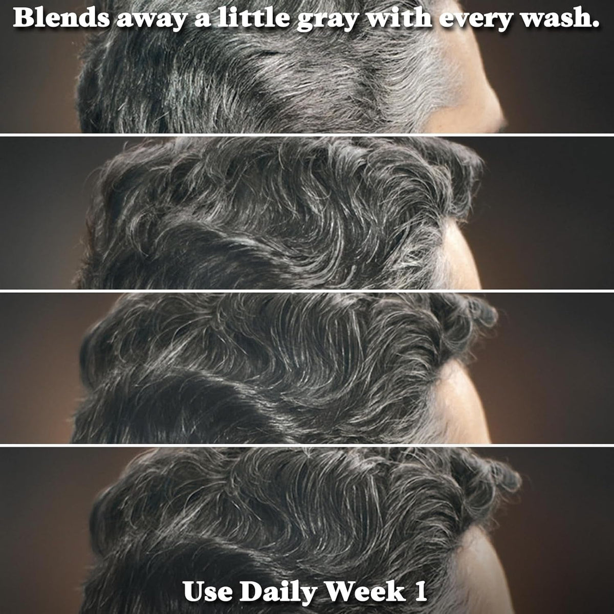 Control GX Grey Reducing 2-In-1 Shampoo and Conditioner, Gradual Hair Color for Stronger and Healthier Hair, 4 Fl Oz - Pack of 1 (Packaging May Vary)
