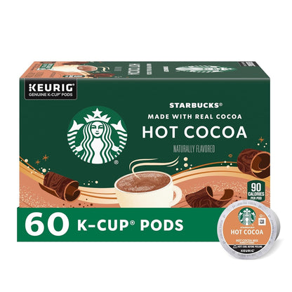 K-Cup Coffee Pods, Medium Roast Coffee, Pike Place Roast for Keurig Brewers, 100% Arabica, 6 boxes (60 pods total)