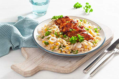 Tri-Color Quinoa Non GMO & Gluten, Whole Grain Rice Substitute, Ready to Cook Food for Oats & Seeds Recipes, Healthy Meal with Vitamins and Protein, 48 Oz