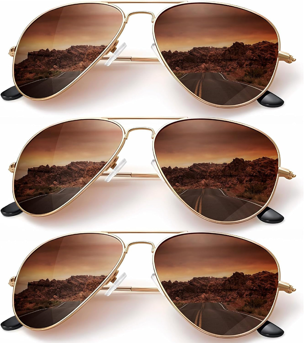 Classic Aviator Sunglasses for Men Women Driving Sun glasses Polarized Lens UV Blocking