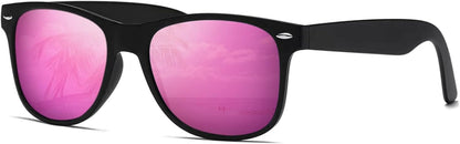 Sunglasses Men Polarized Sunglasses for Womens Trendy Retro Mirror Lens for Driving Fishing UV400 Protection