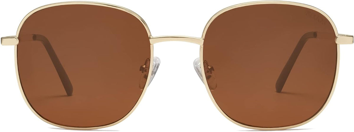 Classic Square Sunglasses for Women Men with Spring Hinge Sunnies SJ1137