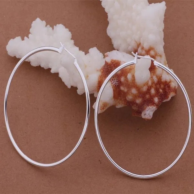 Delysia King Large Circle Earrings