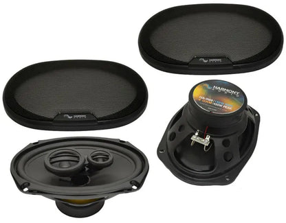 Harmony Audio HA-R69 Car Stereo Rhythm Series 6X9 Replacement 450W Speakers