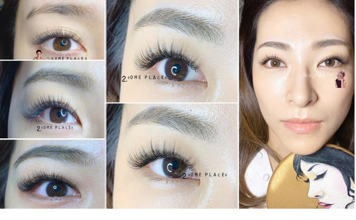 [] 600 Pieces Russian Volume Lash Jumbo 5D 0.07Mm K-Eyelashes Extensions(D Curl) - Natural Look, Fake Eyelash, Multipack, Clear Band, Long-Lasting