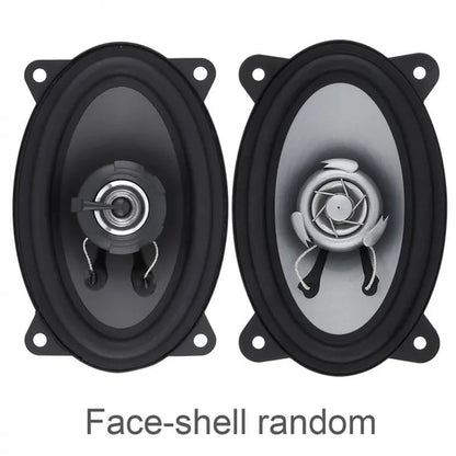 2Pcs 4 X 6 Inch Car Coaxial Speaker Hifi Audio Full Range Frequency Loudspeaker 2 Way 150W