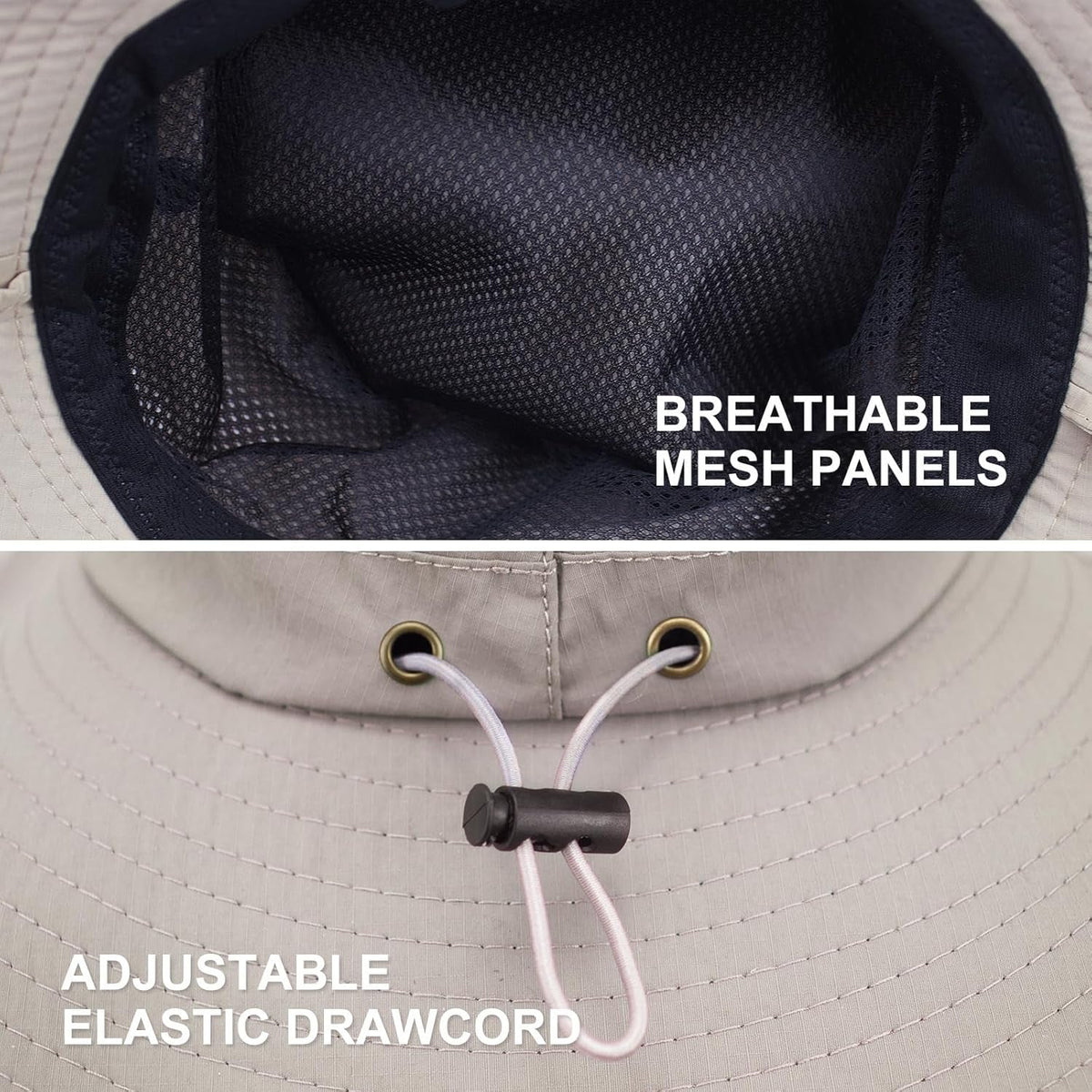 Sun Hats for Women Men UV Protection Summer Hat Wide Brim Packable UPF50 Cowboy Hat Hiking Fishing Hats