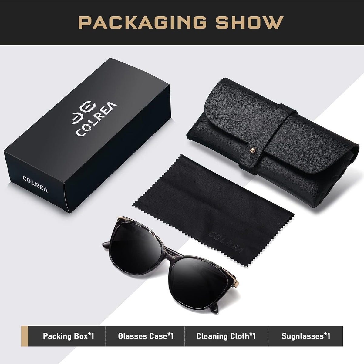 Trendy Cat Eye Sunglasses for Women Fashion Cateye UV400 Protection Glasses CL22017