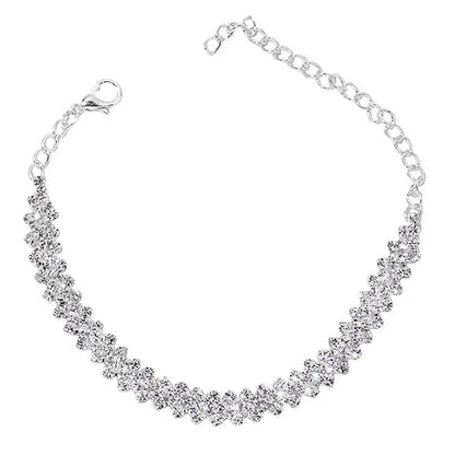 Women Ankle Bracelet Rhinestone Anklet Beach Ankle Bracelet Crystal Diamond Bracelets Gifts Ankle Bracelet Crystal Ankle Bracelet