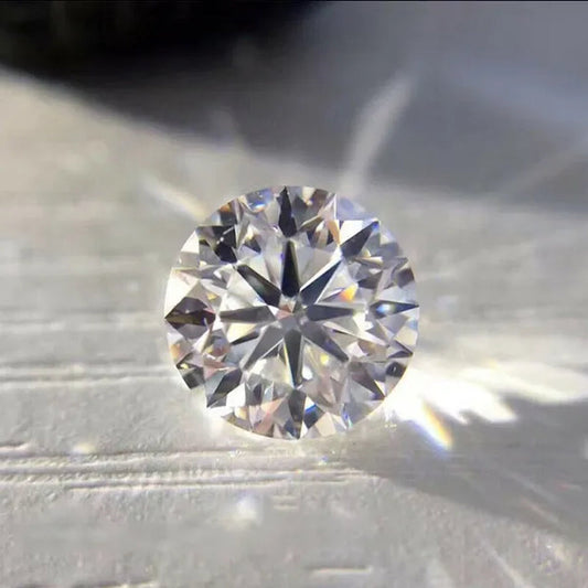 2CT Natural Diamond 8mm Round AAAAA VVS Certified G color Loose Diamond 1PC
