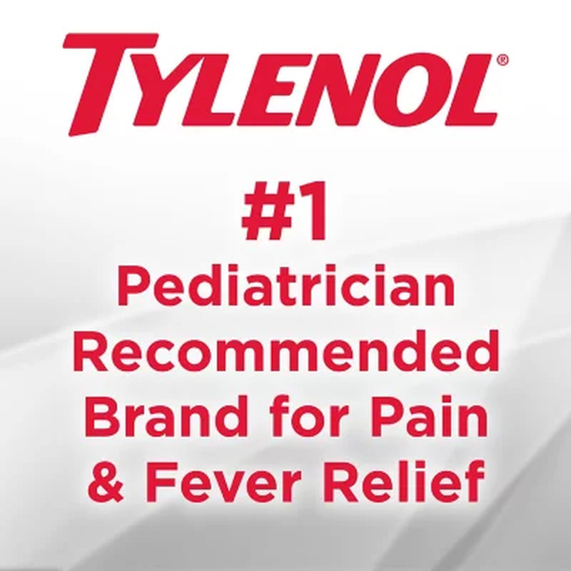Children'S Tylenol Oral Suspension, Cherry, 4 Oz., 3 Pk.