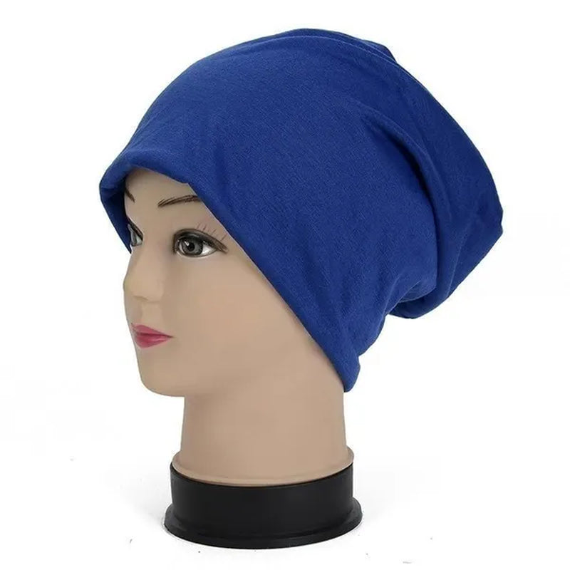 Antumn Beanie Hat Hip Hop Baggy Skullies Cap Plain Slouchy Beanies for Men Women Winter Warm Hats