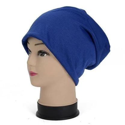 Antumn Beanie Hat Hip Hop Baggy Skullies Cap Plain Slouchy Beanies for Men Women Winter Warm Hats