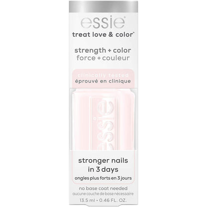 Treat,Love and Color, Strength and Color Nail Care Polish, Sheers to You, Sheer Pink, 0.46 Ounce