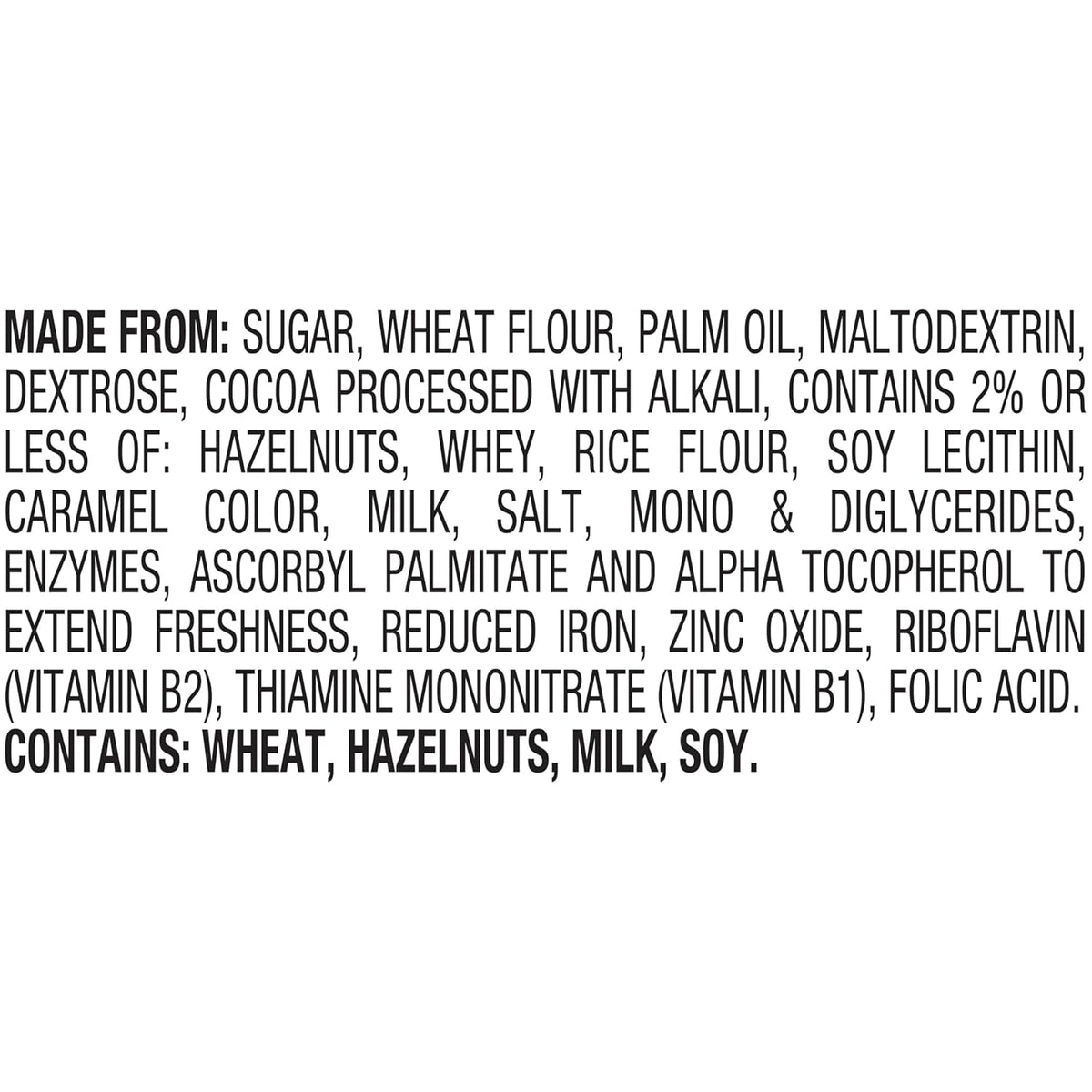 Pirouette Cookies, Chocolate Hazelnut Créme Filled Wafers, 13.5 Oz Tin