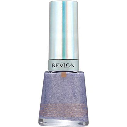 Nail Enamel, Chip Resistant Nail Polish, Glossy Shine Finish, in Black/Grey, 110 Unicornicopia, 0.5 Oz