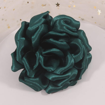 Rose Flower Brooch and Pin | Elegant Hair Clip and Accessory for Women'S Dress
