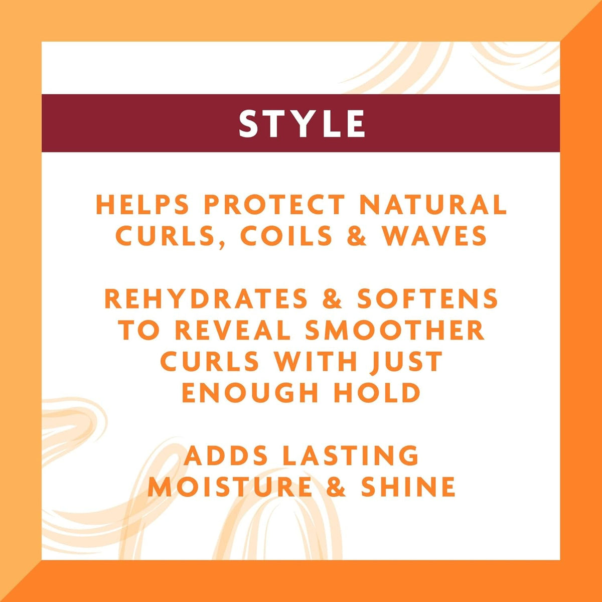 Coconut Oil Shine & Hold Mist with Shea Butter for Natural Hair, 8 Fl Oz